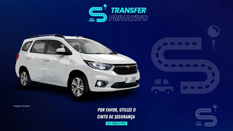 Aeroporto x Hotel - Transfer Privativo Spin 06 Lugares
